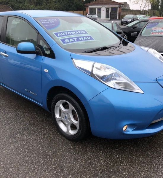 Blue used Nissan Leaf for sale